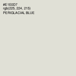#E1E0D7 - Periglacial Blue Color Image
